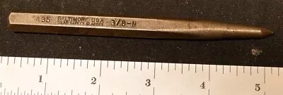 Vintage USA Baltimore 3/8  Center Punch  435 Machinest Mechanic Tool Single   . • $7.50