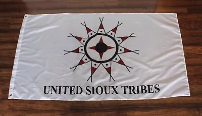 $12.57 • Buy United Sioux Tribes Nation Banner Flag Native American Indian Tribe Tribal XZ