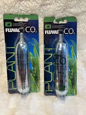 2 Fluval Pressurized 45 G CO2 Disposable Replacement Cartridges Aquarium 17555 • $24.95