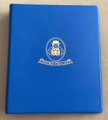 £15 • Buy Blue Oxford Die-Cast Collectors Ring Binder Album Folder & 13 Colour Inserts