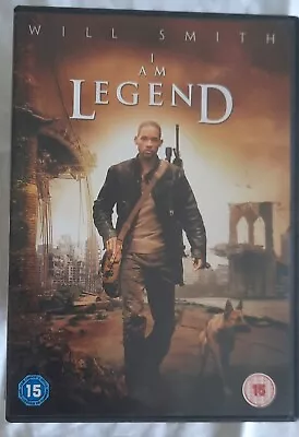 I Am Legend DVD (2008) Will Smith Lawrence (DIR) Cert 15 Region 2 • £1