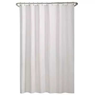 Maytex Water Repellent Fabric Shower Liner 70  X 72  White • $8.49