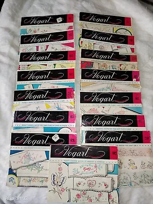 Lot Of 15 Vintage Vogart Transfer Patterns • $11.99