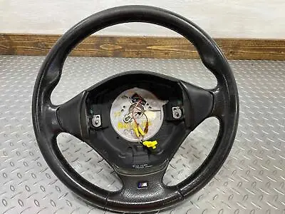 92-99 BMW M3 Convertible E36 Sport Leather Steering Wheel (Black) M3 See Notes • $265