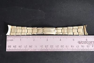 Vintage Rolex USA 14k Gold Filled  18.68 Mm Bracelet. Item# E10404 • $450