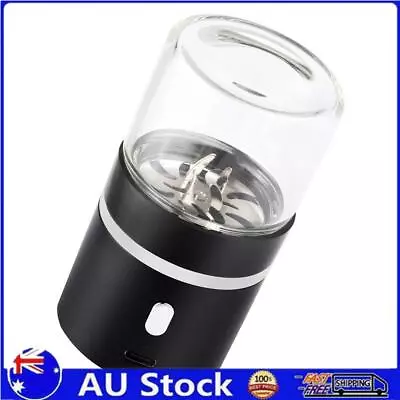 Electric Auto Herb Portable Tobacco Grinder Crusher Machine USB Rechargeable AU • $28.79