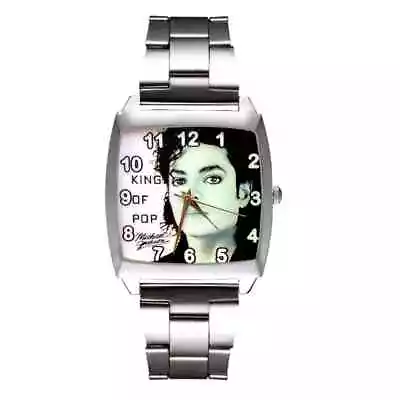 New MIchael Jackson  Singer Mens  Watch Steel • $29.69