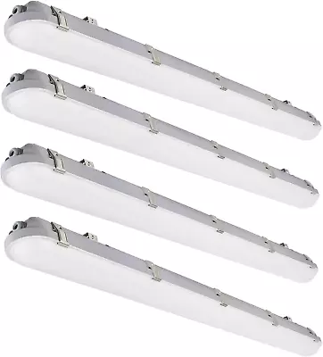 4Ft LED Vapor Tight Light 60W/50W/40W Wattage Selectable 7200Lm 5000K 100-277V • $263.53