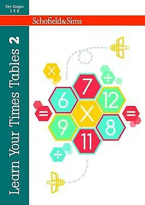 Hilary Koll : Learn Your Times Tables 2: KS2 Maths Ag FREE Shipping Save £s • £2.71
