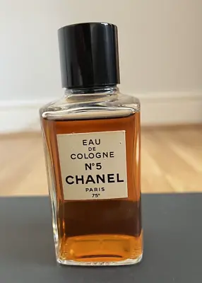 Vintage Chanel No 5 Perfume Eau De Cologne Rare - Early Example Pre 1970s • £114.99