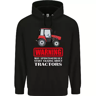 Talking About Tractors Funny Farmer Farm Childrens Kids Hoodie • £17.99