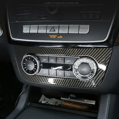 Carbon Fiber Air Condition Switch Coverfor Mercedes-Benz GLE GLS ML GL W166 X166 • $32.99