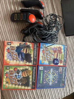 £22.99 • Buy Buzz Ps2 Bundle Including Buzzers. Untested