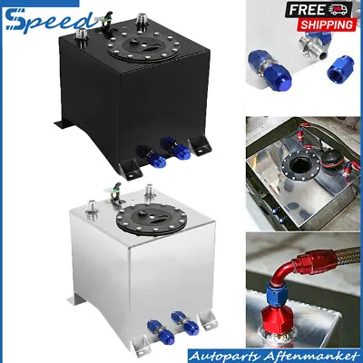 2.5 Gallon Aluminum Light Weight Racing Drift Fuel Cell Tank With Level Sender • $55.99