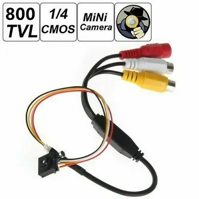 DIY Mini Smallest 800TVL HD Micro CCTV Camera CMOS Video Audio Tiny Camera Cam • $14.99