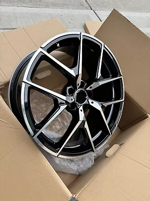 Set Of 4 19  Black Mercedes Benz AMG Wheel Rim C300 E550 E300 E350 C43 C63 GLE35 • $1093