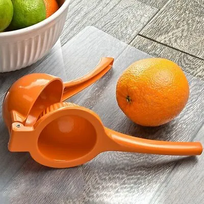 Aluminum Manual Lemon Squeezer Lemon Clamp Juice Fruit Lime Citrus Press • £7.15