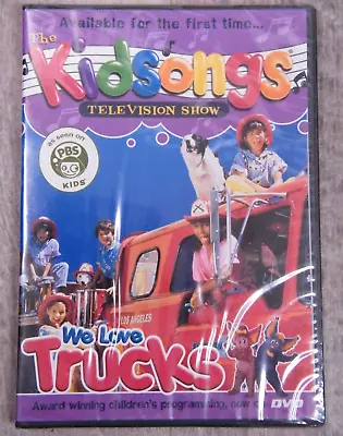 Kidsongs Television Show: We Love Trucks - 1997 DVD - PBS Kids - New Sealed • $19.99