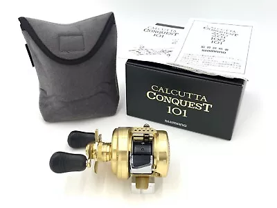 $320 • Buy Shimano CALCUTTA CONQUEST 101 Reel StarDrag  Trolling Deep Sea Saltwater 2827