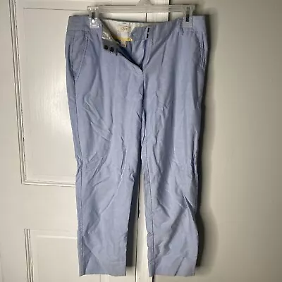 J Crew Women's Skimmer Pants Oxford Size 4. Great Condition! • $14.95