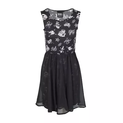 Rebel Republic Womens Rebel Tatts Cocktail Dress • $14.75