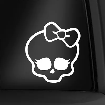 Monster High Skull 4 Inch Vinyl Decal Cute Sticker Multiple Colors Available! • $2.99