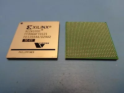 (2) Xilinx Virtex Xc2v1000-5ff896c Es 896 Pin Bga Fpga 1m Gates New Usa Seller • $49.99