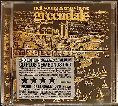 Neil Young : Greendale 2nd Edition - CD DVD 2004 • $9.99