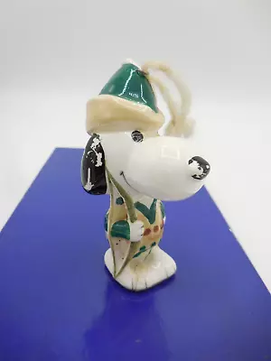 Vintage Peanuts Snoopy Robin Hood Christmas Ornament Japan 3  Flaking Paint • $14.99