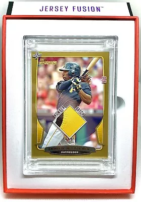 2013 Bowman Gold SP Andrew McCutchen Game Worn 3-Color Patch Jersey Fusion /10 • $50