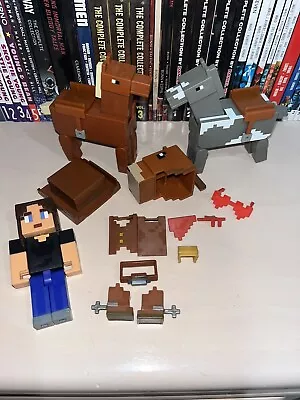 Minecraft Action Figures Creator Series Cowpoke Buddies Seafaring Friends Mattel • $15