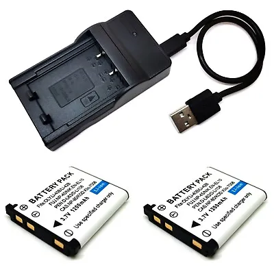 Battery / USB Charger For Olympus Tough TG-310 TG-320 LS-20M VH-210 VH210 Li-42B • $19.98