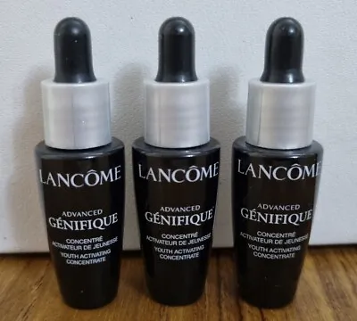Advanced Genifique Youth Activating Concentrate Serum 7ml Set Of 3 So 21ml Total • £13.99