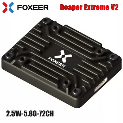 Foxeer 5.8G 2.5W 72CH VTX FPV Video Transmitter With CNC Shell For RC FPV Drones • $72.40