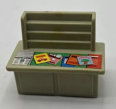 Fisher Price Little People Sesame Street Desk House Original Vintage Replacement • $12.95