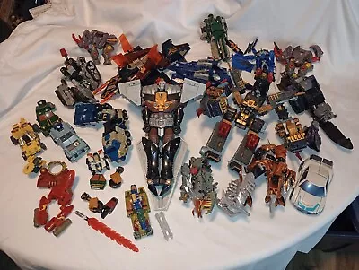 Transformers Huge Lot Of 20 Used And Incomplete Bots With Parts  • $180