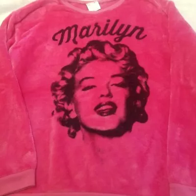 Pink Marilyn Monroe Fluffy Super Soft Sweater Size XXL • $19.99