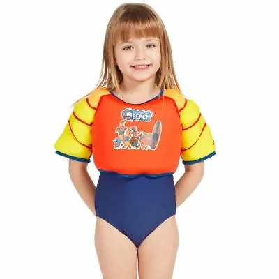 Zoggs Kangaroo Beach Water Wings Swimming Vest - Red & Yellow - Children's Swim  • £37.19