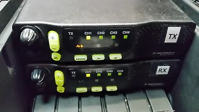 MOTOROLA 4 CH REPEATER UHF 440 - 470MHz GMRS DUPLEXER 30 WATT  PORTABLE • $574