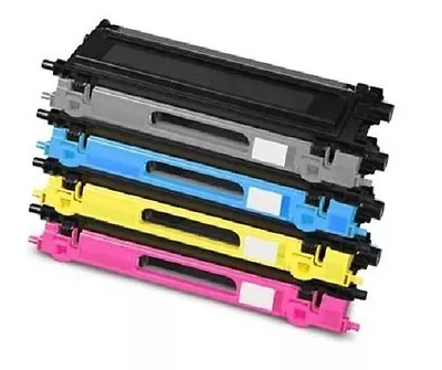 4 Toner Cartridges For Brother HL-4040cn HL-4050 HL-4070cdw Comp. TN-135 BK-C-M • $438.14