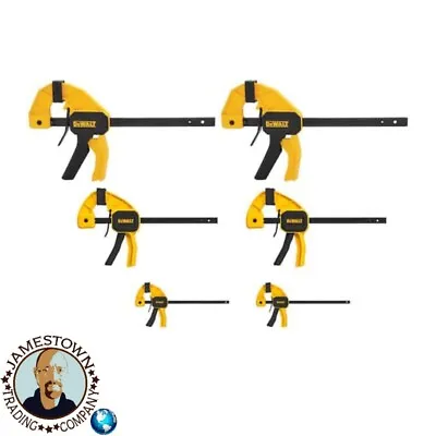$44.50 • Buy Dewalt Trigger Clamps Medium And Small Trigger Clamps Set 6-Pack, DWHT83200 