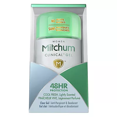 Mitchum For Women Clinical Gel Anti-Perspirant & Deodorant Cool Fresh 57g • $13.26