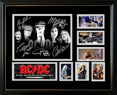 Acdc Signed Limited Edition Framed Memorabilia • $129.99