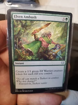 Elven Ambush [Kaldheim] Magic MTG • $2.18