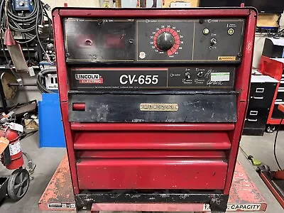 Lincoln 10120 CV 655 Mig Welder Welding Power Source 230/460 Volt 3Ph Tested • $3200