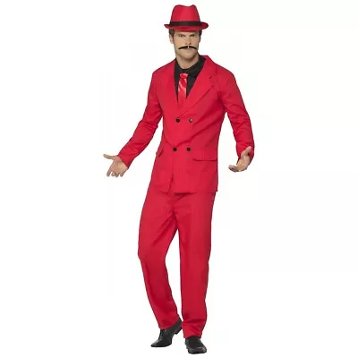 Zoot Suit Red Costume Halloween Fancy Dress • $44.84