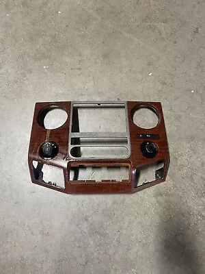 2011-2012 FORD F250 F350 WOOD GRAIN DASH BEZEL • $39.99