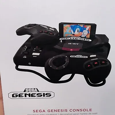 NIB 2022 Hallmark Ornament SEGA GENESIS CONSOLE Gaming System MAGIC Light Sound • $13.95