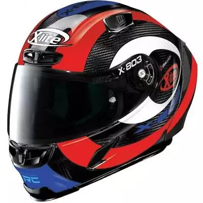 X-Lite X-803 Rs Hattrick 72 Ultra Carbon Full Face Helmet - New! Fast Shipping! • $324.98