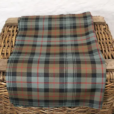 Murray Of Atholl *Muted* Scottish Tartan - Fat Quarter (75CM X 50CM) - 100% Wool • £18.50